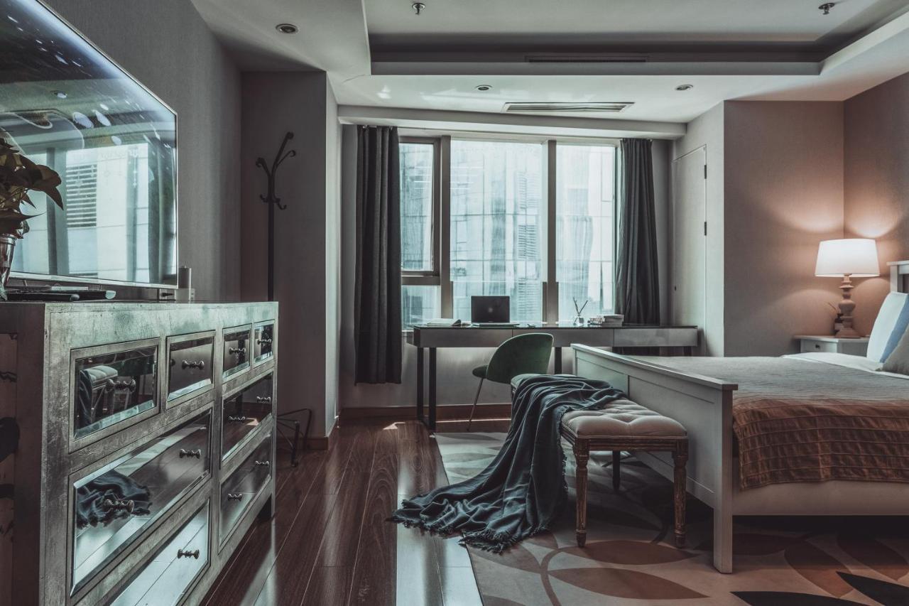 Tianjin G'Apartment - Five Great Avenues ภายนอก รูปภาพ