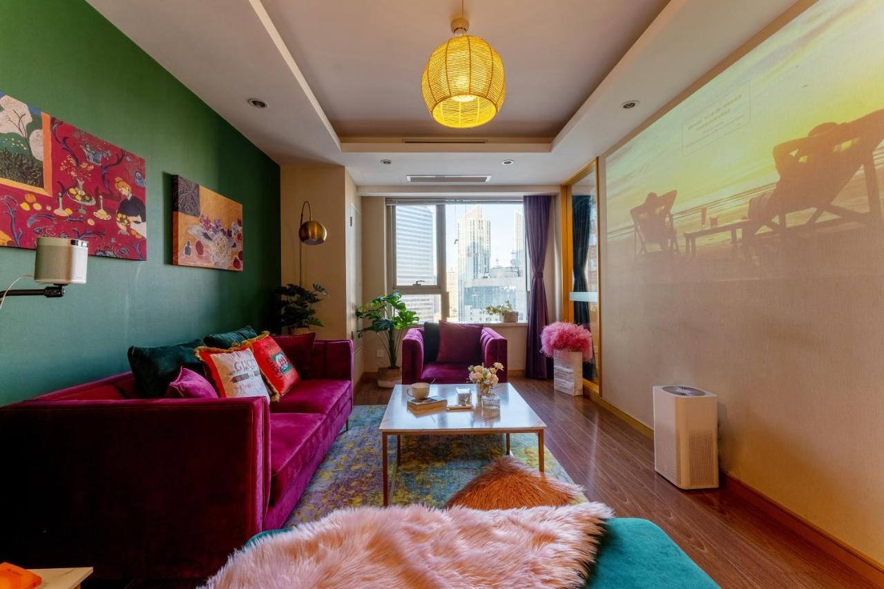 Tianjin G'Apartment - Five Great Avenues ภายนอก รูปภาพ