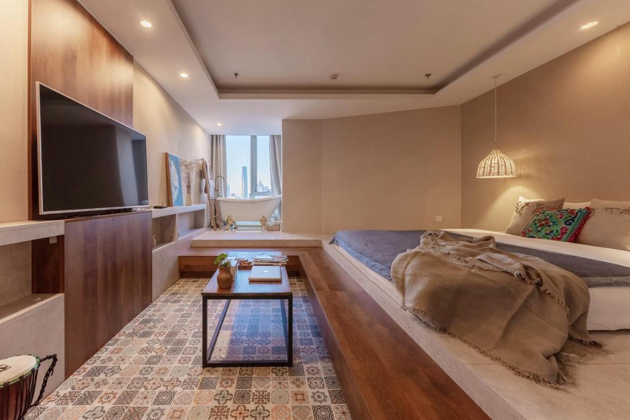 Tianjin G'Apartment - Five Great Avenues ภายนอก รูปภาพ