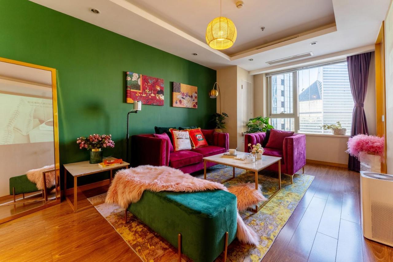 Tianjin G'Apartment - Five Great Avenues ภายนอก รูปภาพ